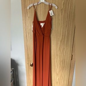 Floor length gown